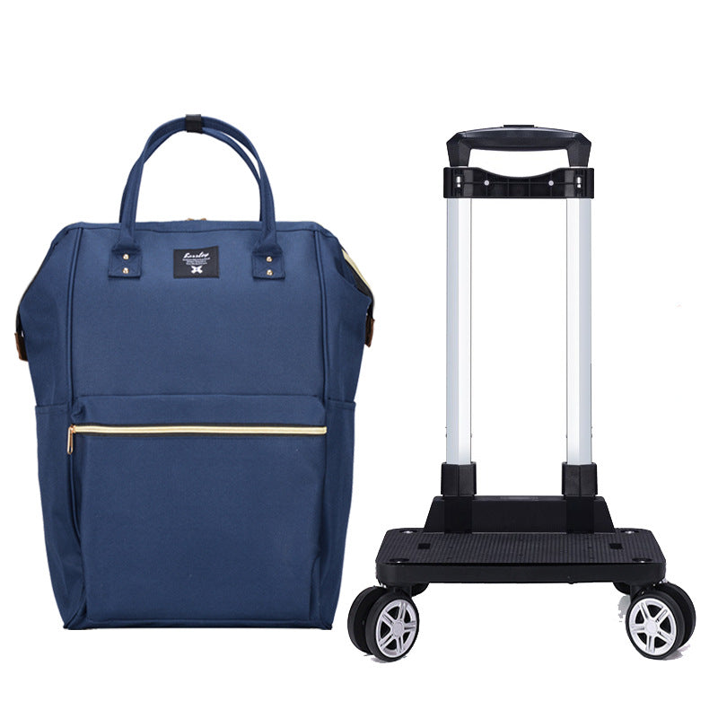 Distance Fashion Pull Waterproof Large Capacity Travel Bags