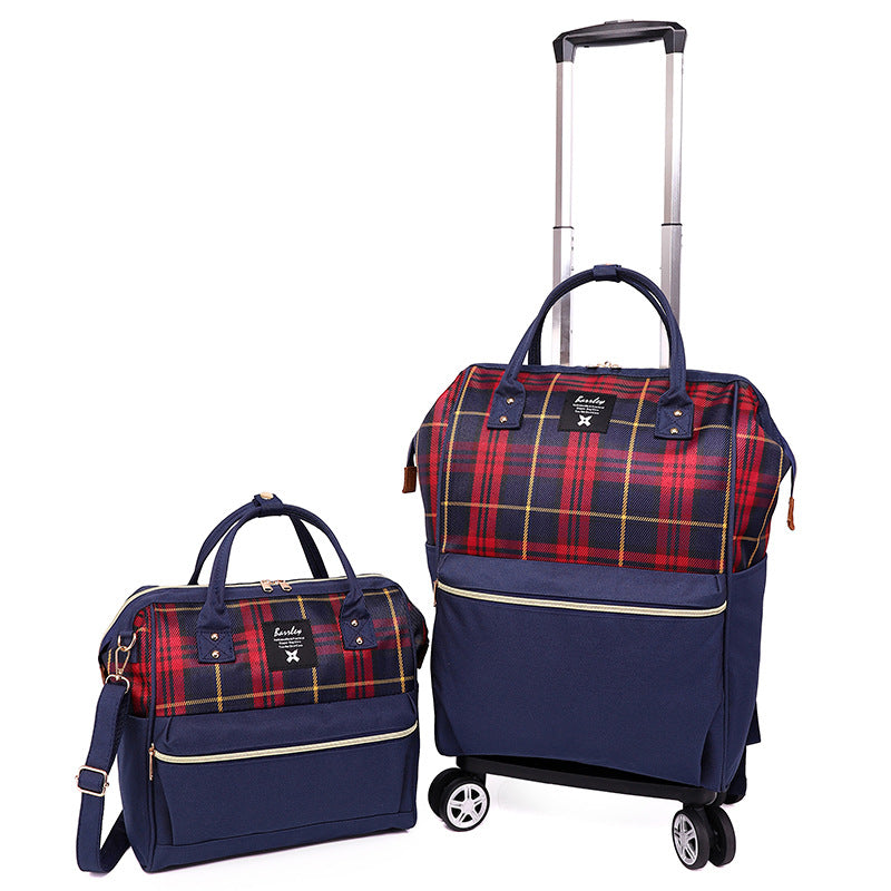 Distance Fashion Pull Waterproof Large Capacity Travel Bags