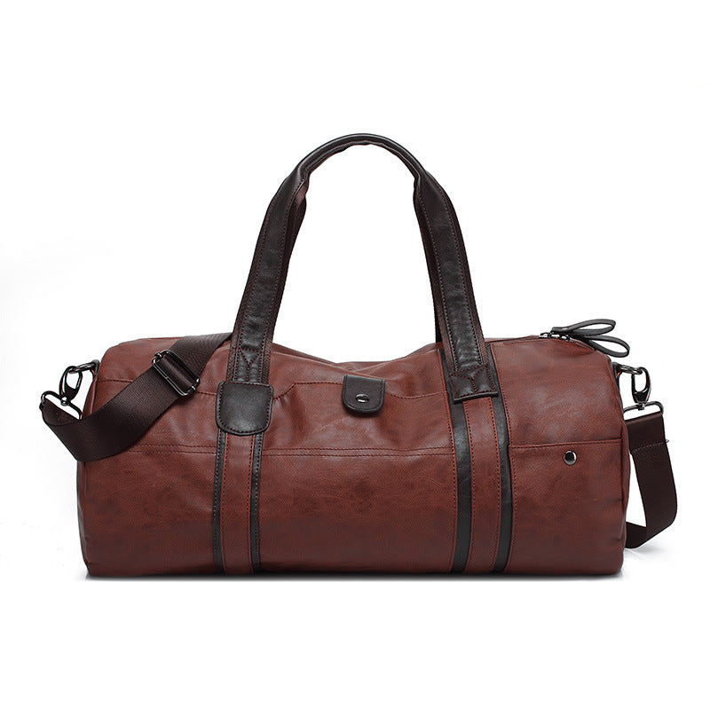 Men's Retro Large Capacity Korean Style Portable Travel Bags