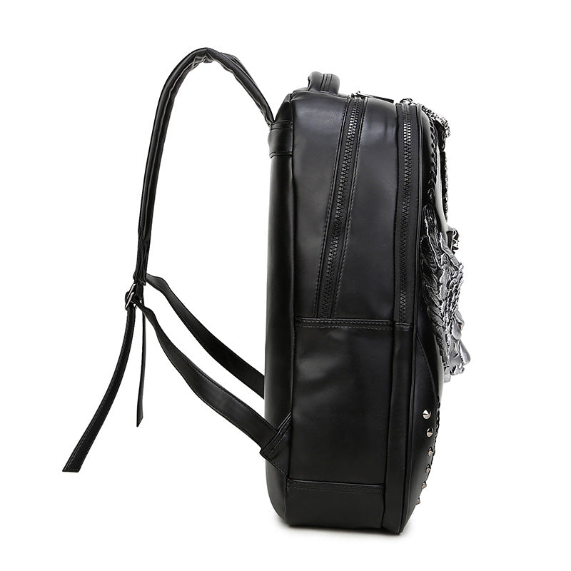 Men's Innovative Personalized Wolf Computer Portable Backpacks