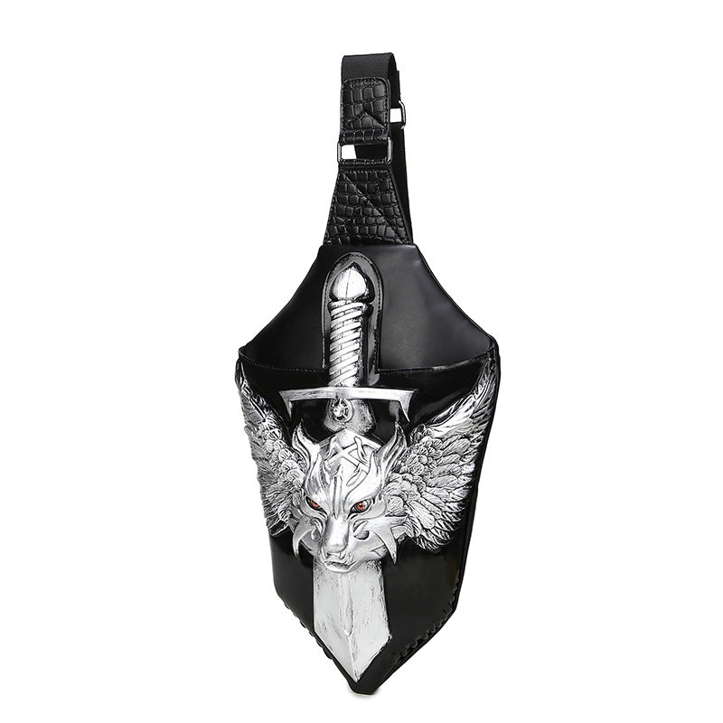 Men's Fashion Trendy Household Mobile Leisure Men's Chest Bags
