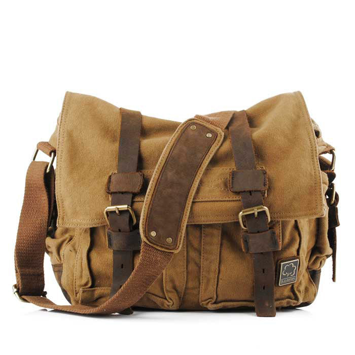 Men's S. C. Cotton Canvas Graphy Canon Bags