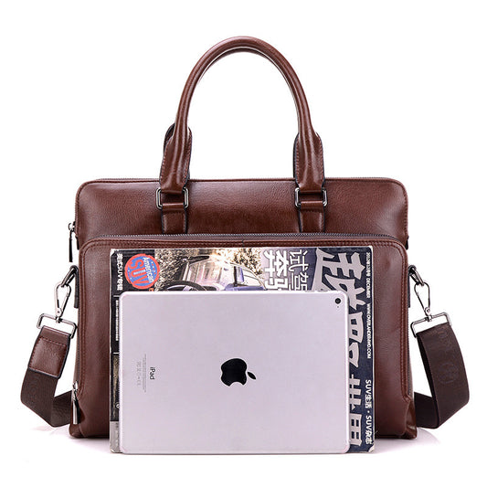 Men's Horizontal Cool Kangaroo Business Computer Bags
