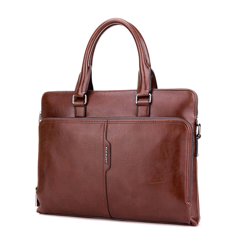 Men's Horizontal Cool Kangaroo Business Computer Bags
