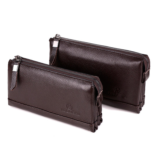 Men's Cool Kangaroo Large Capacity Genuine Leather Men's Handbags