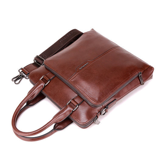 Men's Vertical Design Fashion Gift Direct Sale Men's Handbags