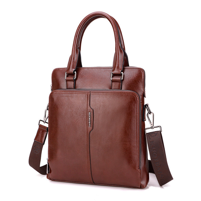 Men's Vertical Design Fashion Gift Direct Sale Men's Handbags