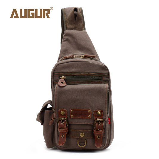 Men's Soaring Spring Canvas Close-fitting Carrying Men's Messenger Bags