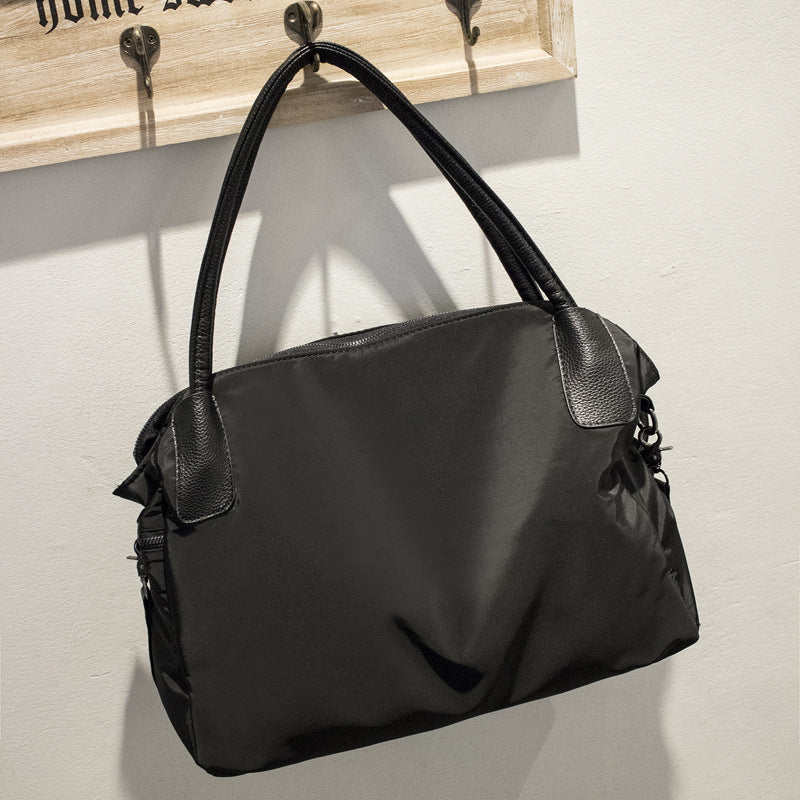Women's Oxford Cloth Waterproof Soft Surface Solid Color Handbags