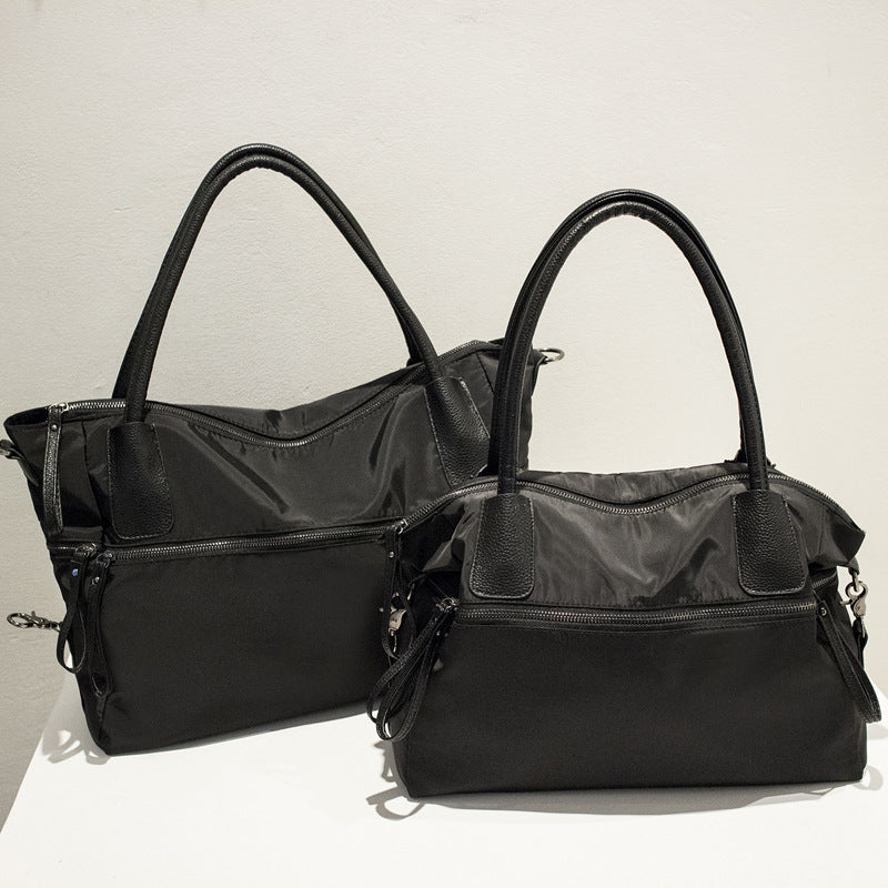 Women's Oxford Cloth Waterproof Soft Surface Solid Color Handbags