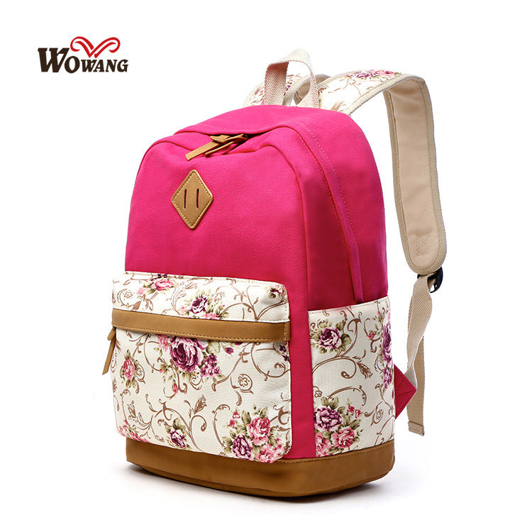Women's Beautiful Trendy Comfortable Korean Floral Backpacks
