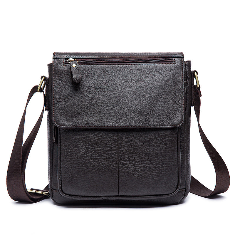 Men's Glamorous New Leather Cowhide Business Men's Messenger Bags