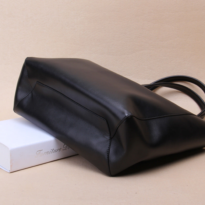 Women's Big For Fashion Genuine Leather Commuter Large Capacity Shoulder Bags