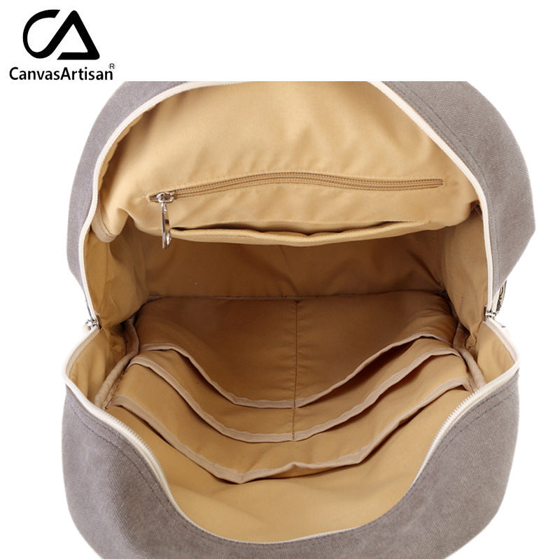 Style Canvas Large Capacity Book Retro Backpacks