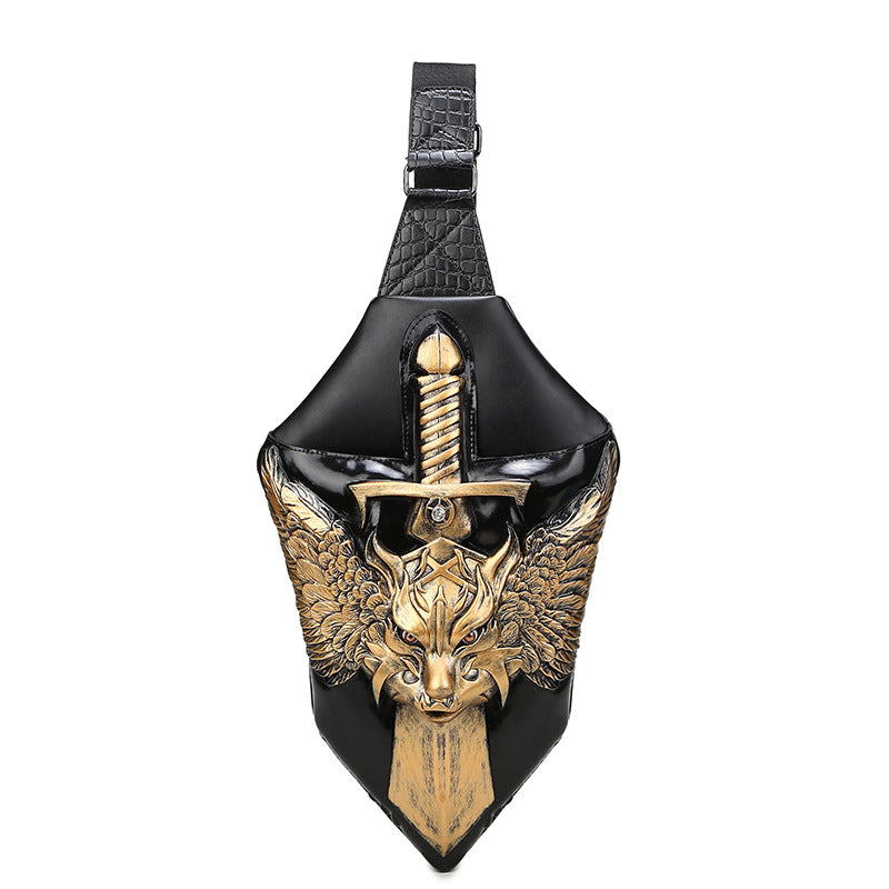 Men's Fashion Trendy Household Mobile Leisure Men's Chest Bags