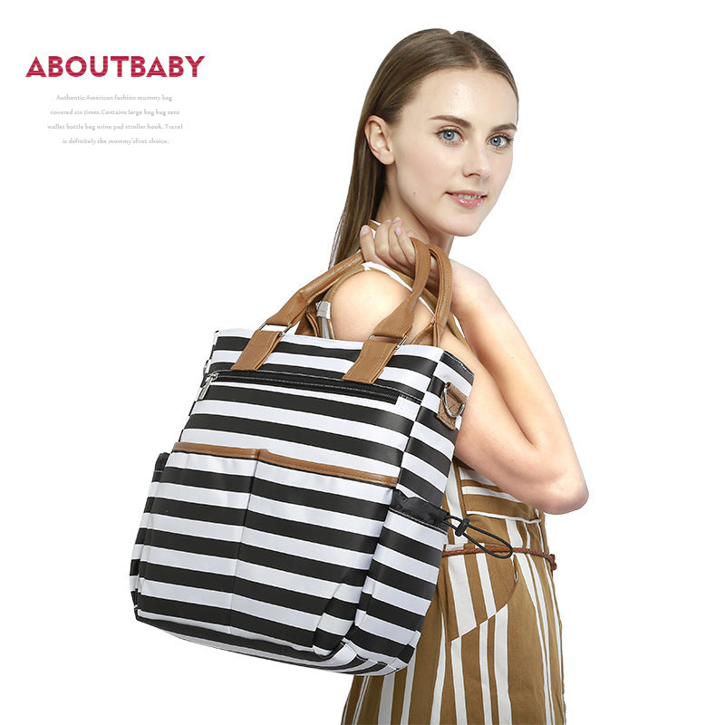 Women's Mummy Stylish Versatile Large Capacity Mother Handbags