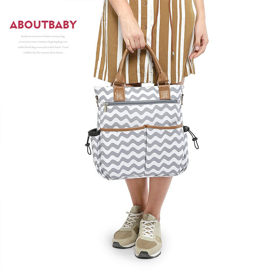 Women's Mummy Stylish Versatile Large Capacity Mother Handbags