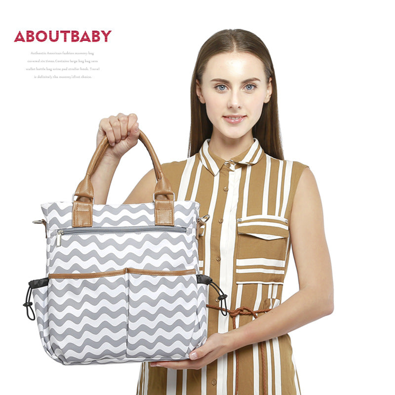 Women's Mummy Stylish Versatile Large Capacity Mother Handbags