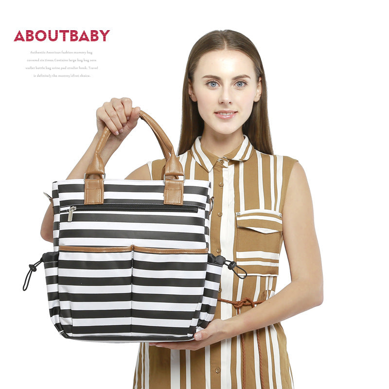 Women's Mummy Stylish Versatile Large Capacity Mother Handbags