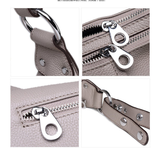 Women's Fashion Retro Large Capacity Top Layer Shoulder Bags