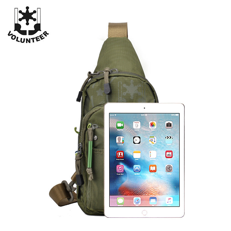 Men's Pretty Graceful Cycling Oxford Cloth Men's Chest Bags