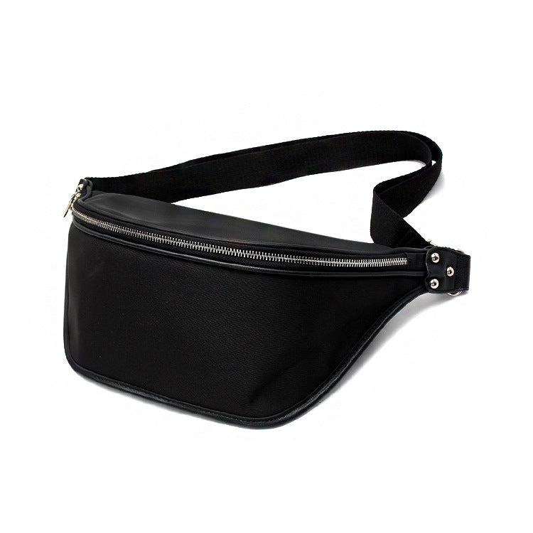 Men's Korean Style Patchwork Household Fashion Single Men's Chest Bags