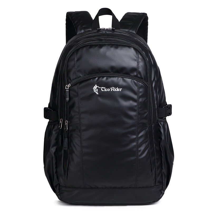 Men's Breathable Wearable Leisure Solid Color Backpacks