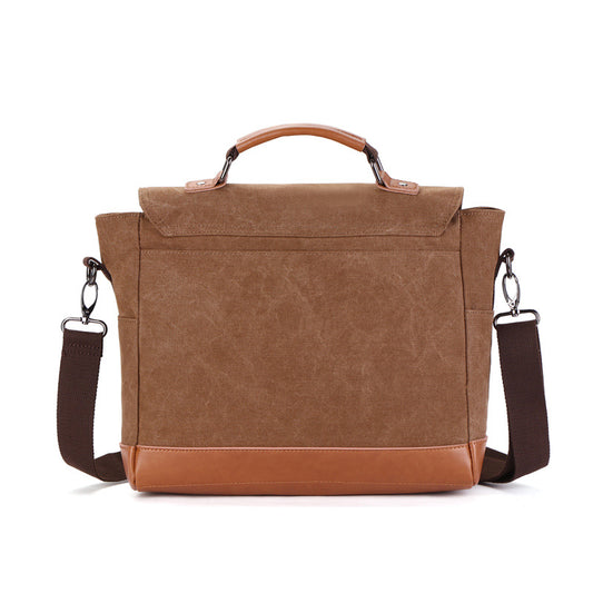 Men's Attractive Durable Canvas Business Computer Men's Messenger Bags