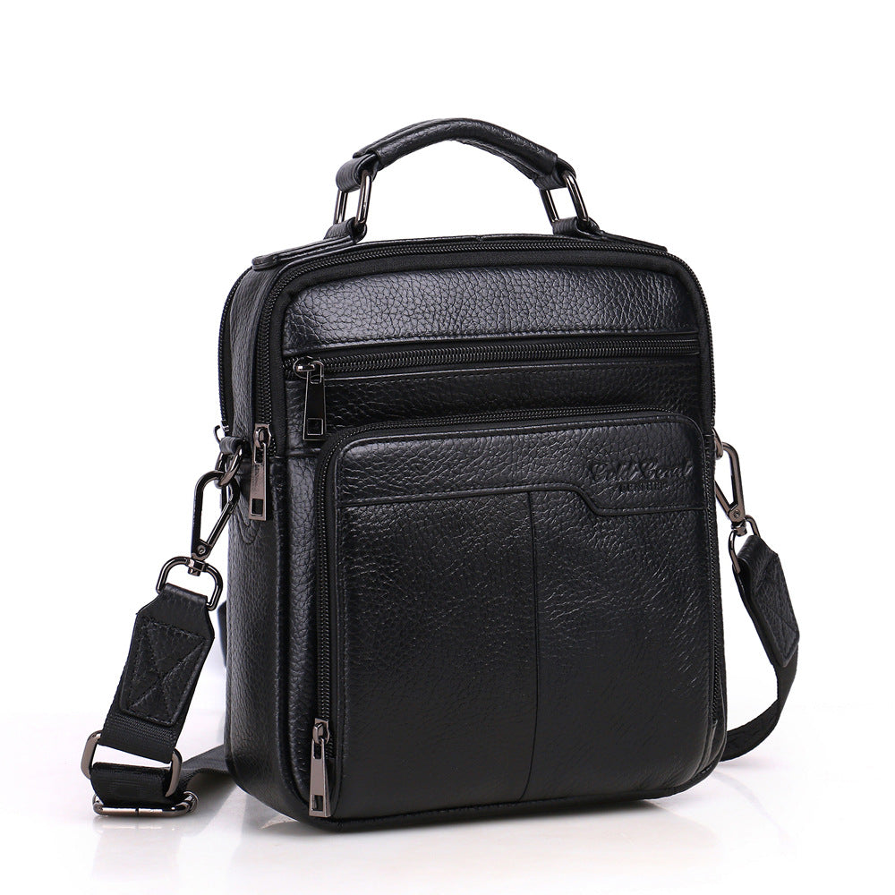 Men's New First Layer Cowhide Portable Men's Messenger Bags