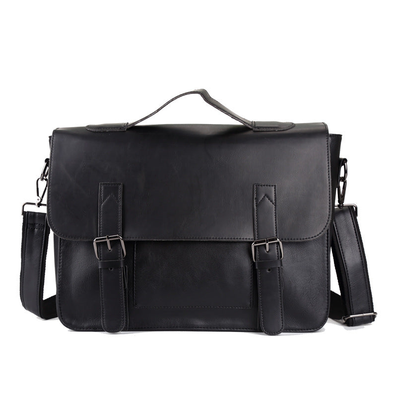 Men's Retro Fashion Korean Style Trendy Computer Men's Messenger Bags