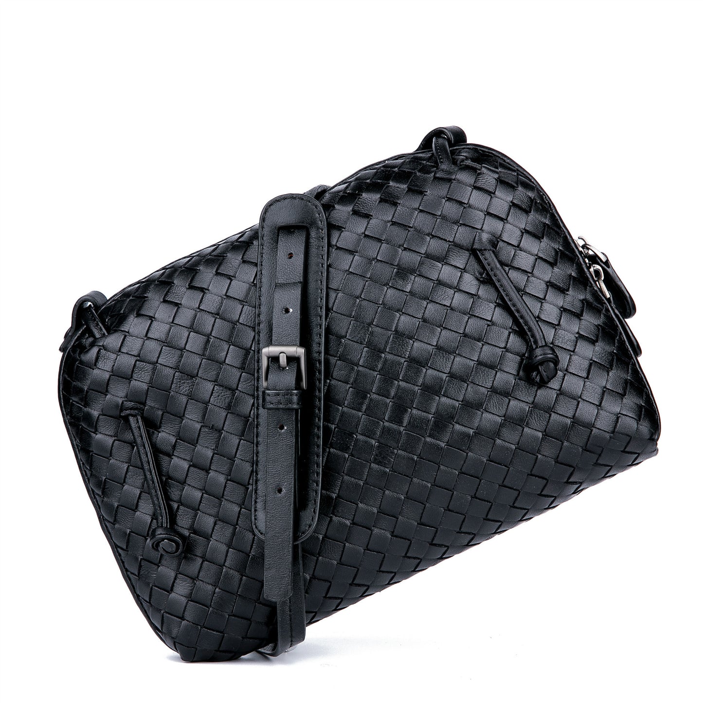 Women's Trendy Handmade Woven Fashionable Shell Crossbody Bags