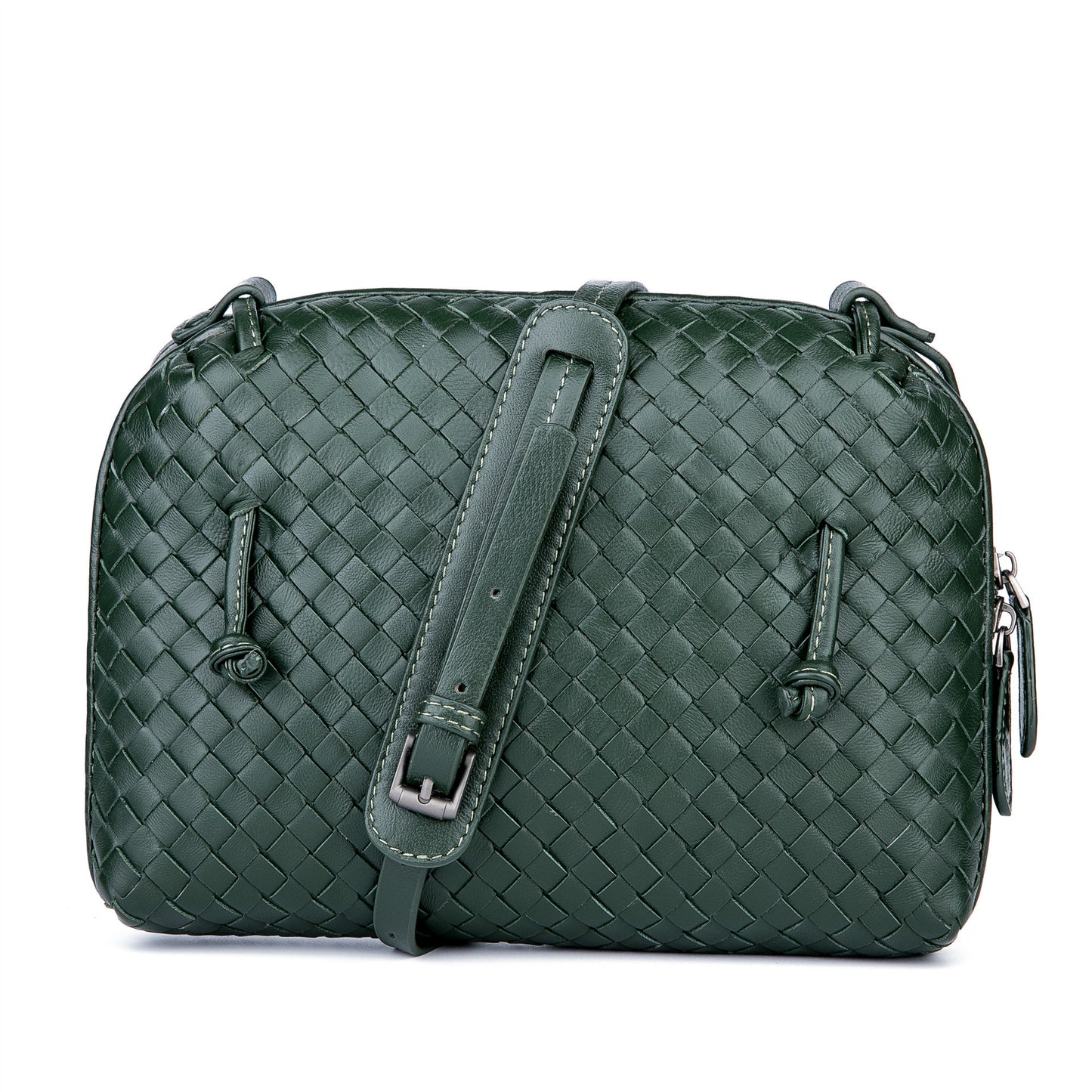 Women's Trendy Handmade Woven Fashionable Shell Crossbody Bags