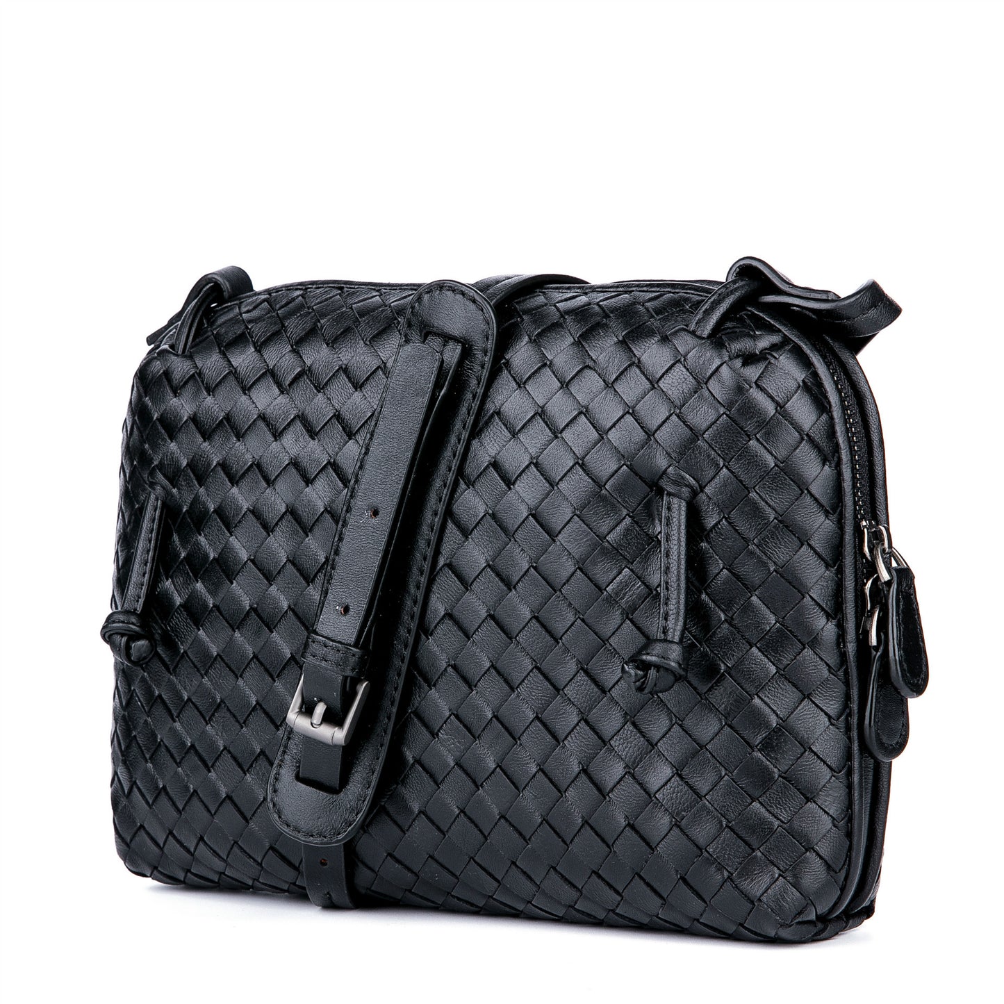 Women's Trendy Handmade Woven Fashionable Shell Crossbody Bags