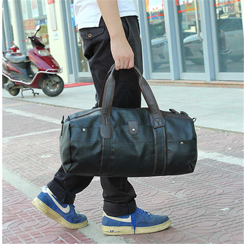 Men's Retro Large Capacity Korean Style Portable Travel Bags