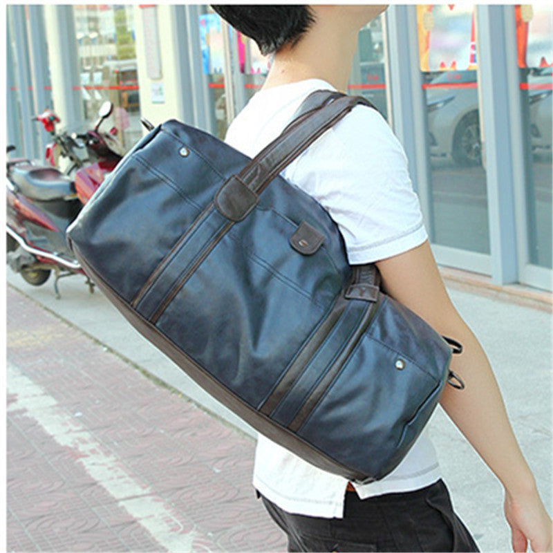 Men's Retro Large Capacity Korean Style Portable Travel Bags