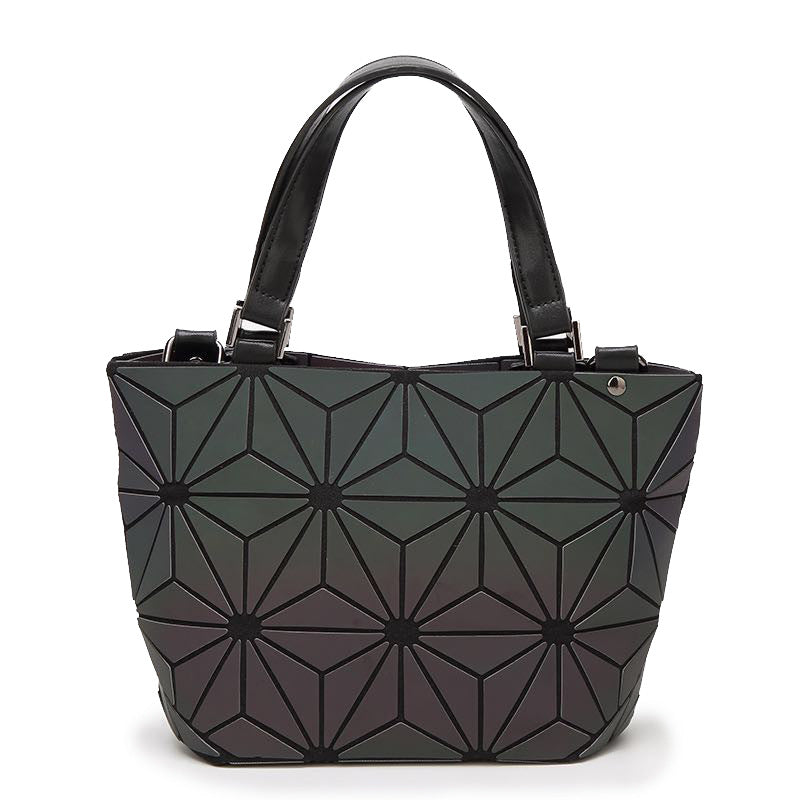 Transformer Portable Trendy Red Diamond Cylindrical Grinding Handbags