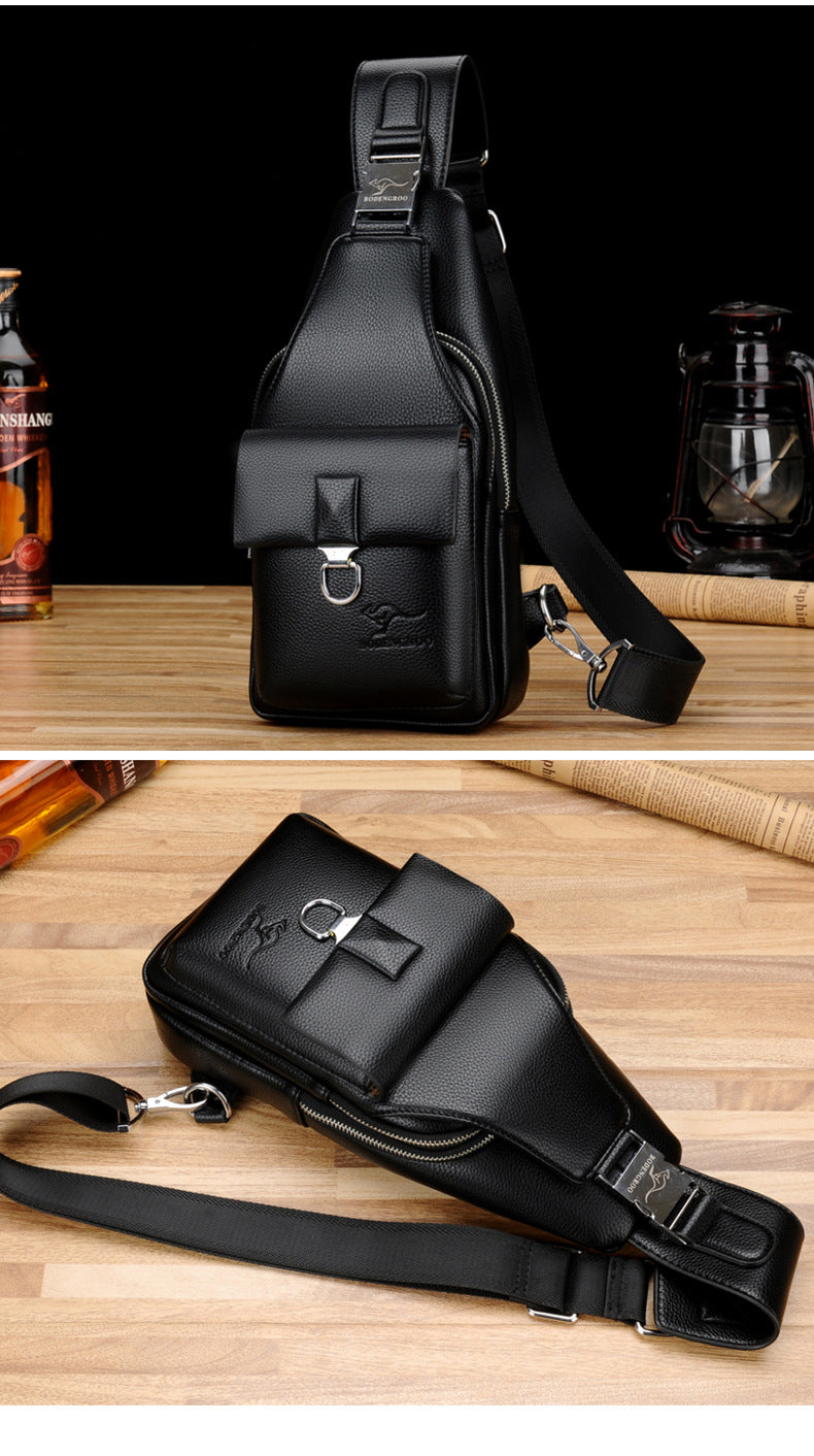 Men's Slouchy Pretty Durable Korean Trendy Men's Chest Bags
