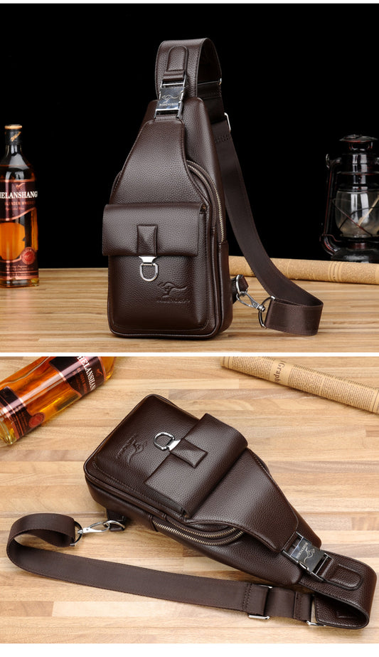 Men's Slouchy Pretty Durable Korean Trendy Men's Chest Bags