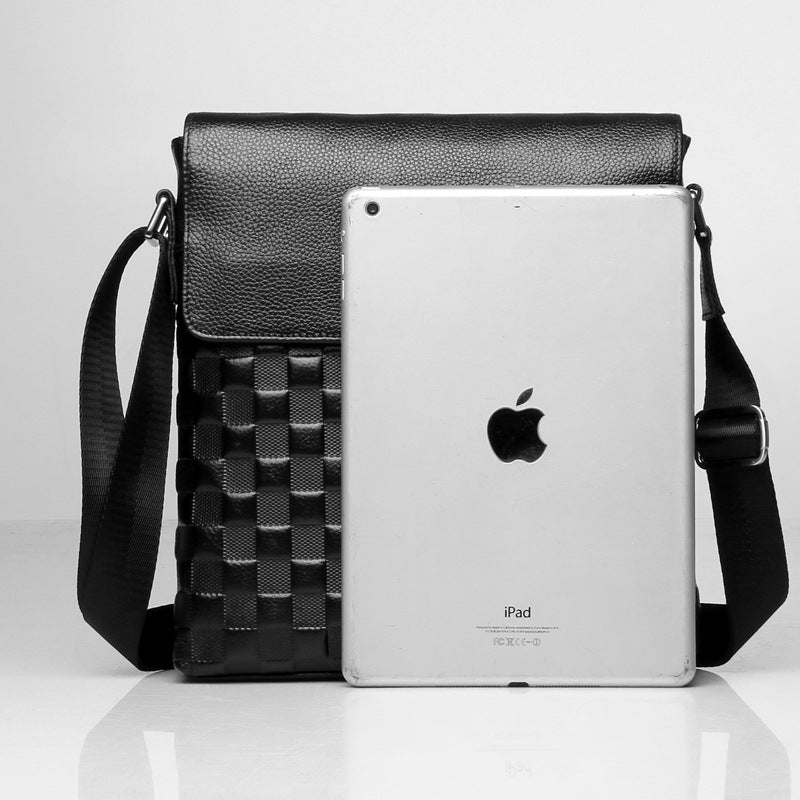 Men's Genuine Leather Fashion Korean Cowhide Bags