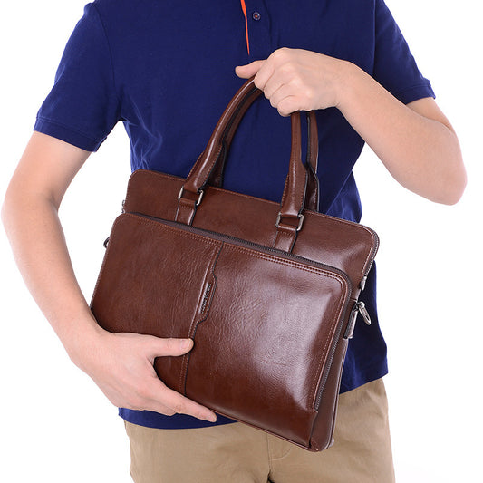 Men's Cool Kangaroo Horizontal Business Support Men's Briefcases