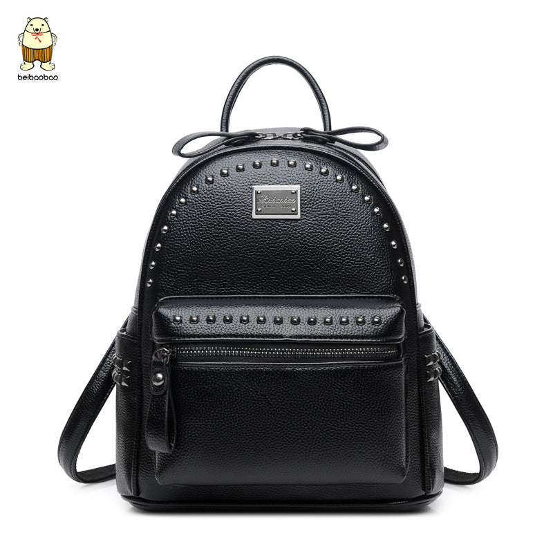 Creative Campus Female Leisure Tide Studded Backpacks