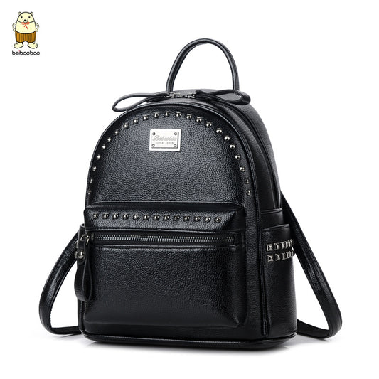 Creative Campus Female Leisure Tide Studded Backpacks