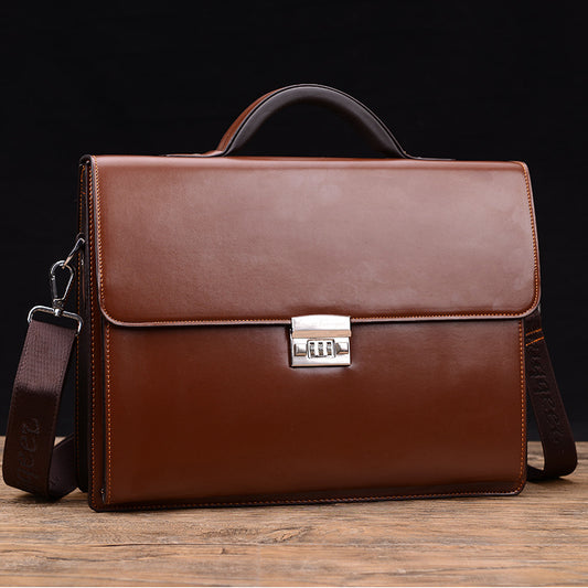 Men's Beautiful Business Password Trendy Official Men's Briefcases