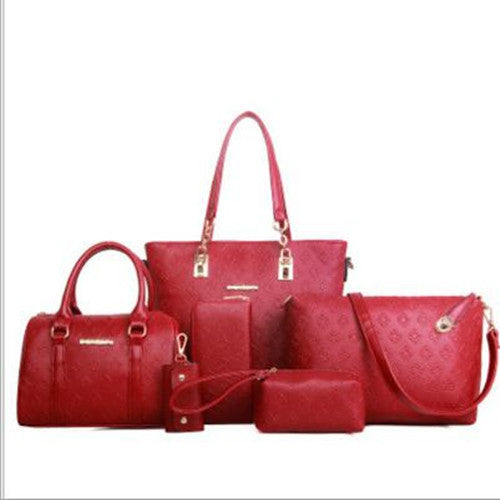 Women's Large Diamond Fashion Trendy Simple Set Shoulder Bags