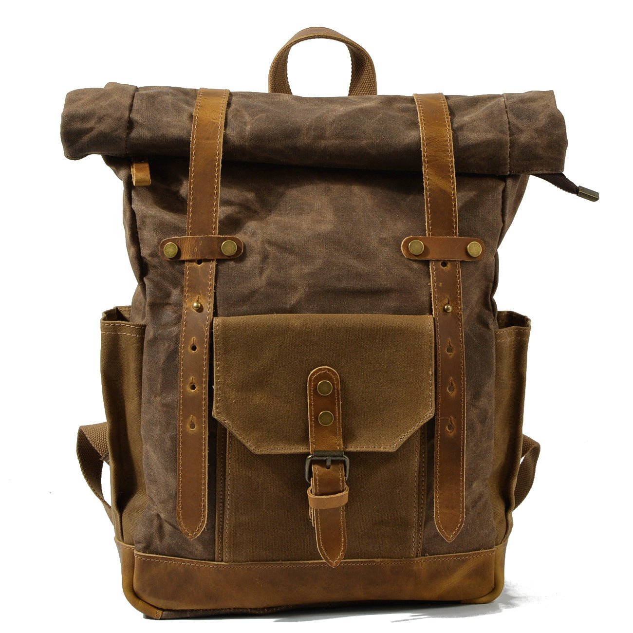 Men's Waterproof Canvas Large Capacity Vintage Batik Travel Bags