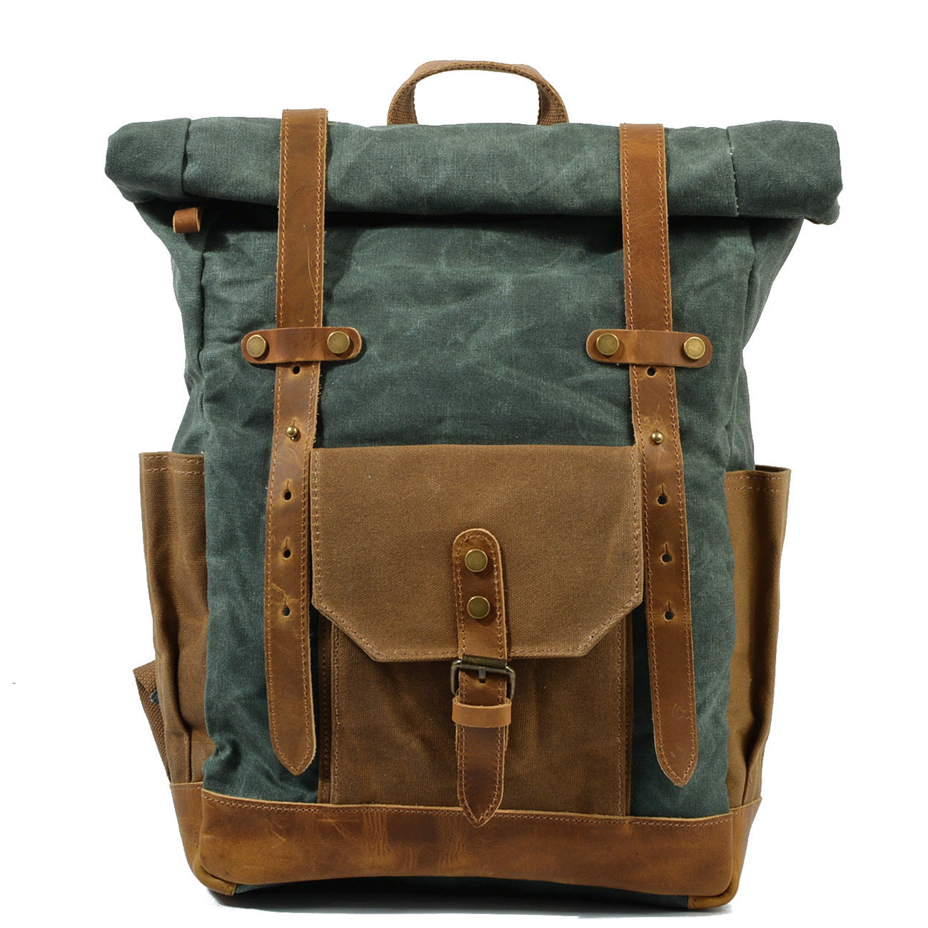 Men's Waterproof Canvas Large Capacity Vintage Batik Travel Bags