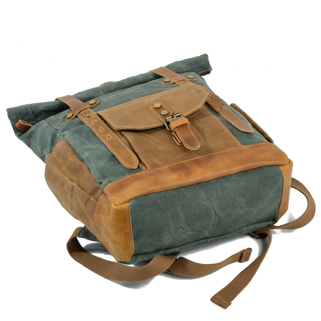 Men's Waterproof Canvas Large Capacity Vintage Batik Travel Bags