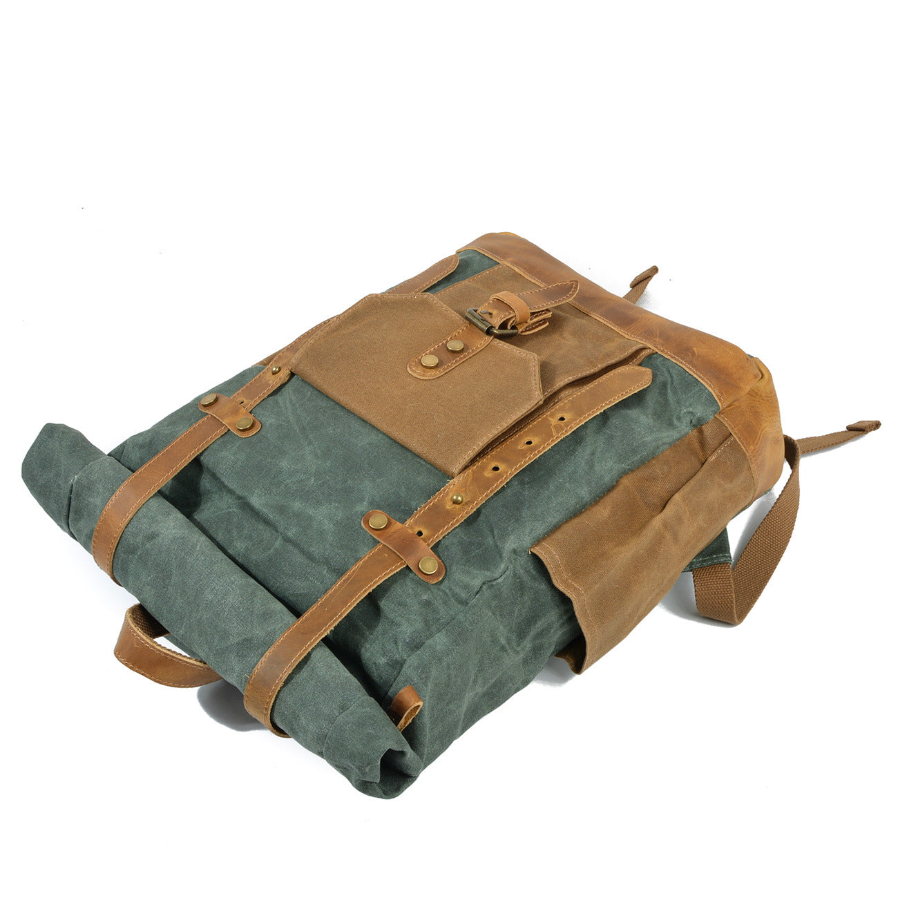 Men's Waterproof Canvas Large Capacity Vintage Batik Travel Bags
