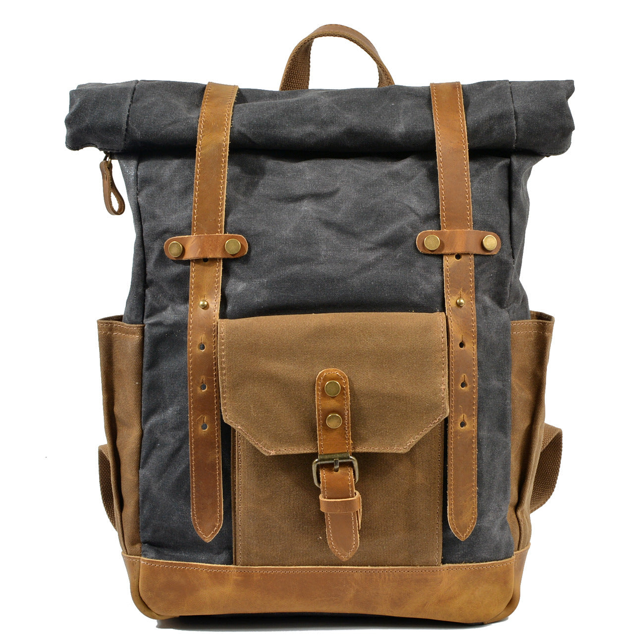 Men's Waterproof Canvas Large Capacity Vintage Batik Travel Bags