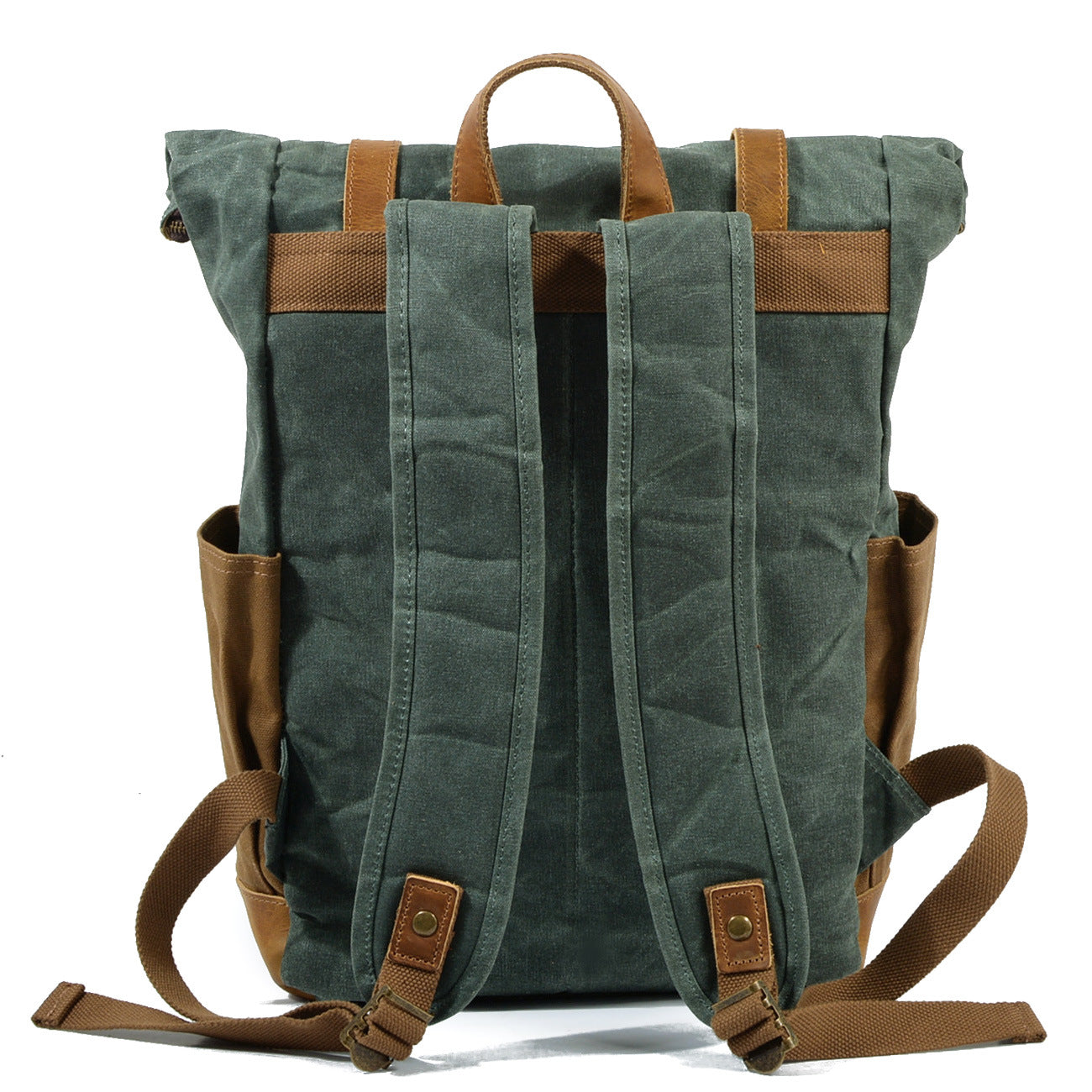Men's Waterproof Canvas Large Capacity Vintage Batik Travel Bags